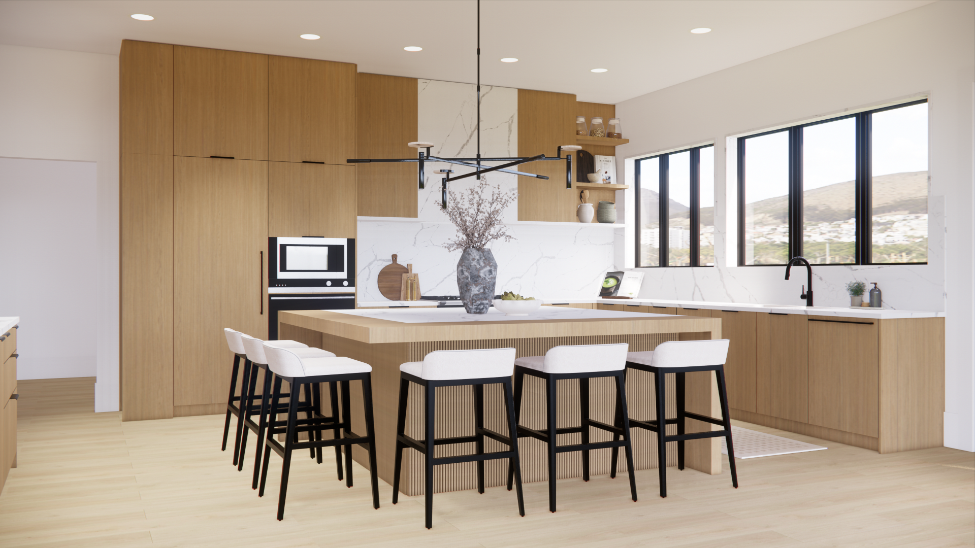 modern home in Mission BC kitchen